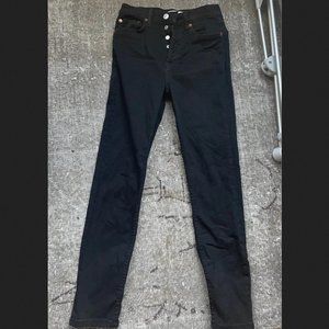 Re/Done Originals High Rise Ankle Crop - 26